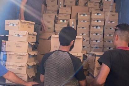  مصادرة كميات كبيرة من الأدوية وحليب الأطفال في تعنايل وسيتم توزيعها على مستوصفات زحلة والمنطقة