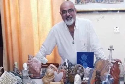 النحات اللبناني بسام مشنتف يُبدع خارج حدود الوطن... و500 منحوته في رصيده  